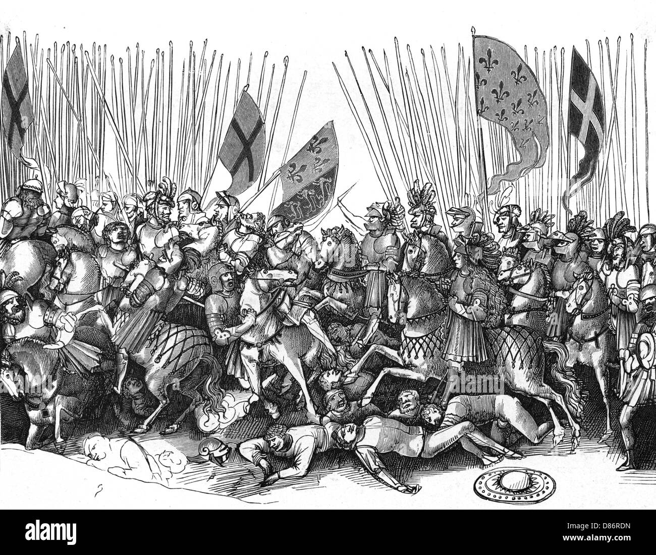 JOAN VON ARC IN PATAY Stockfoto