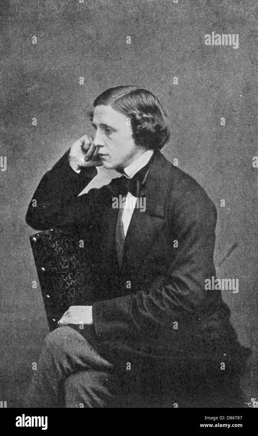 Lewis Carroll - Charles Lutwidge Dodgson Stockfoto
