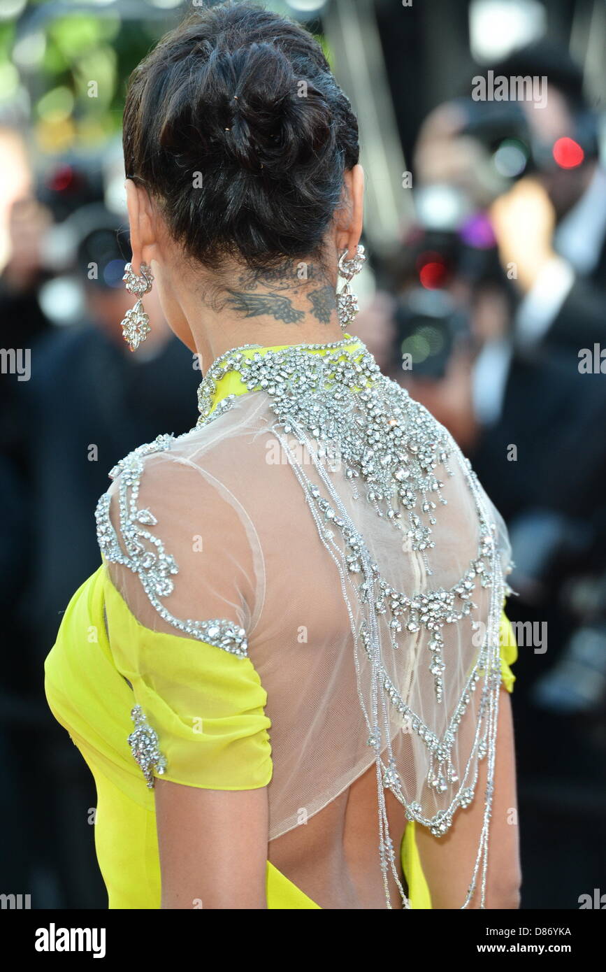 Cannes, Frankreich. 20. Mai 2013. Selita Ebanks besucht die Premiere / roter Teppich BLOOD TIES, bei 66 Filmfestspielen in Cannes, Frankreich, am Mai 20., 2013/Dpa/Alamy Live-Nachrichten Stockfoto