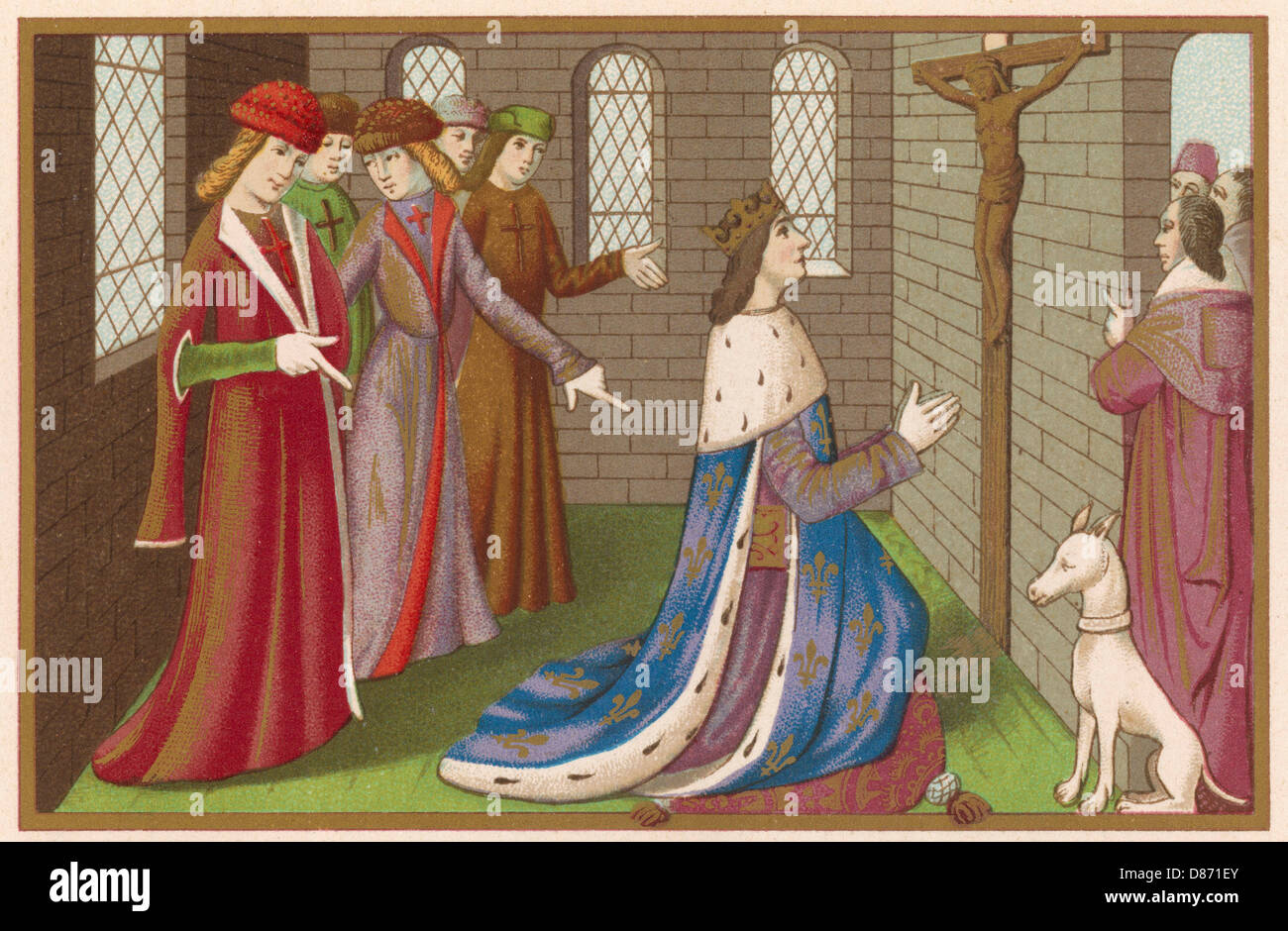 100 JAHRE WAR KARL VII Stockfoto