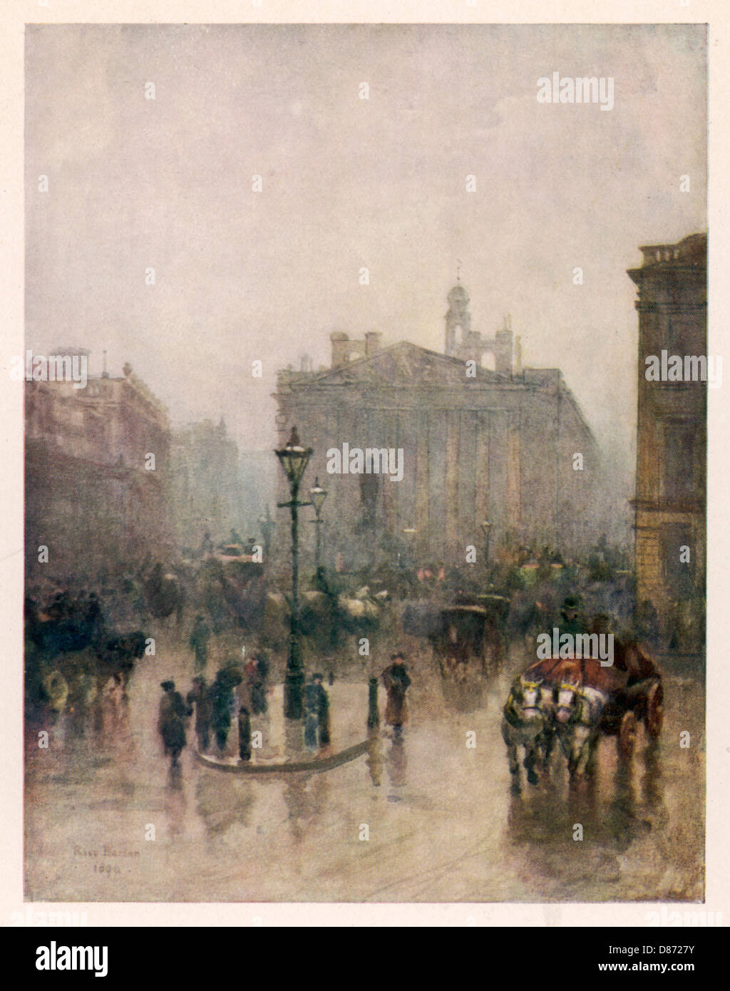 LONDON/ROYAL EXCHANGE Stockfoto