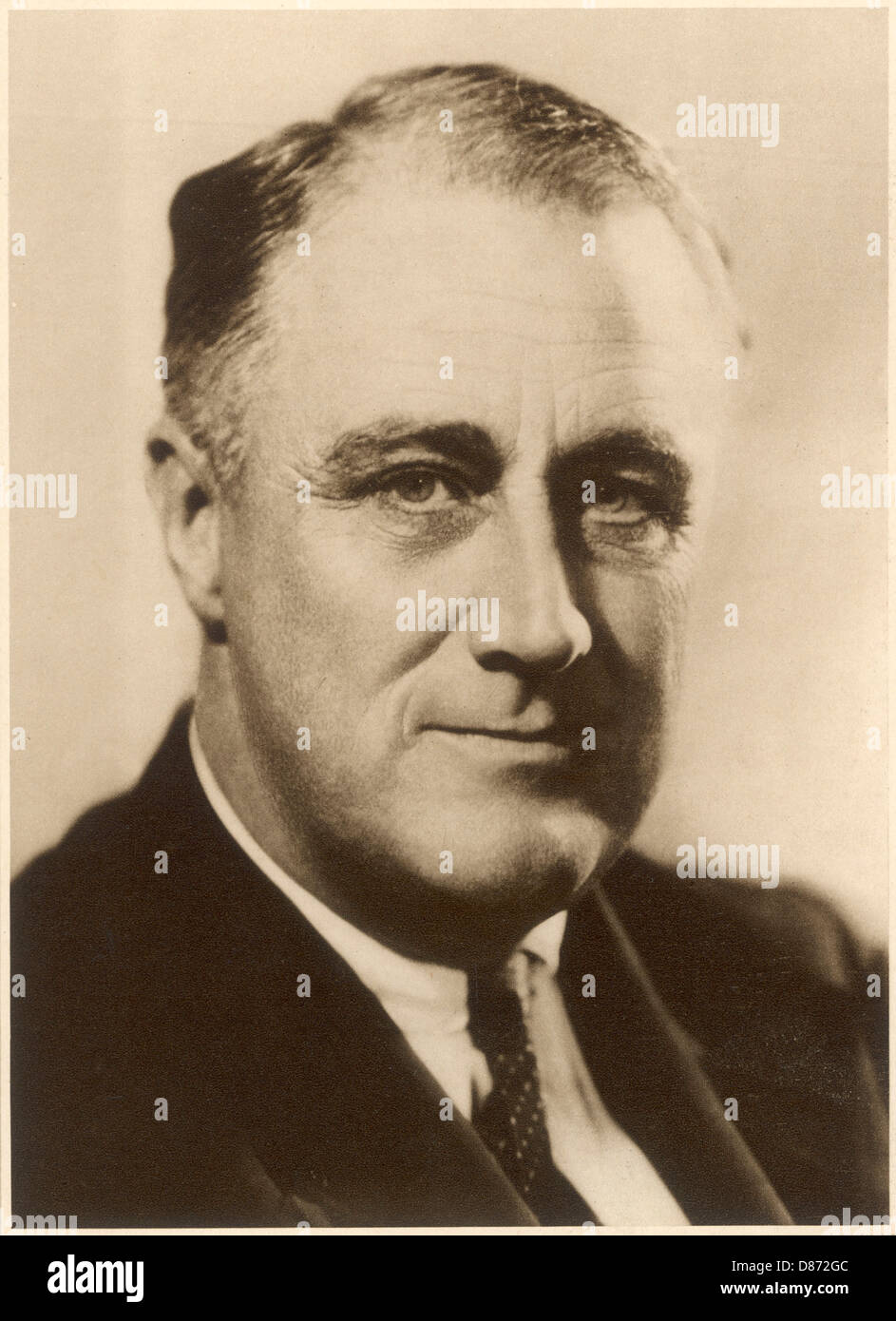 Franklin Delano Roosevelt - FDR Stockfoto