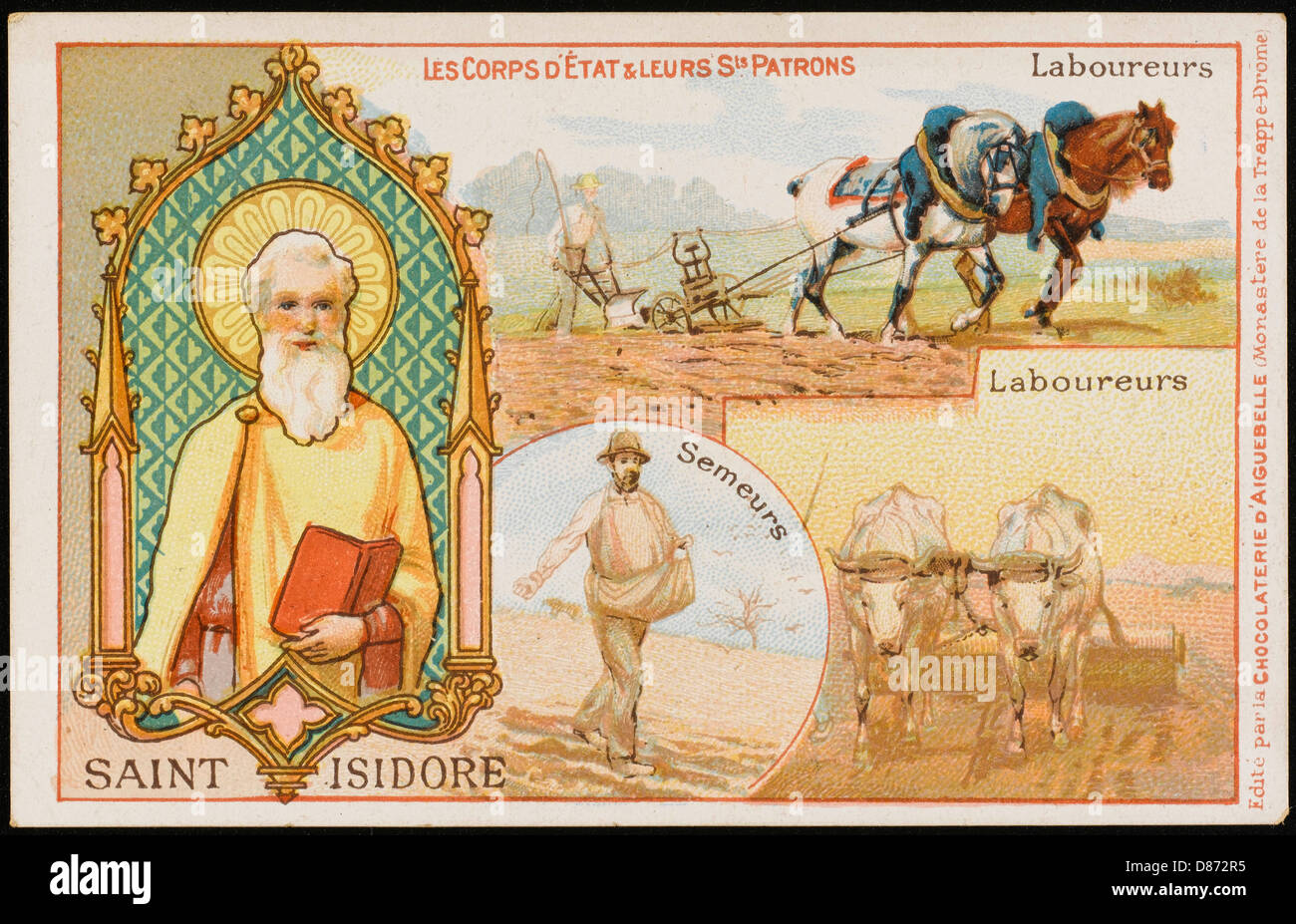 Saint Isidore Stockfoto