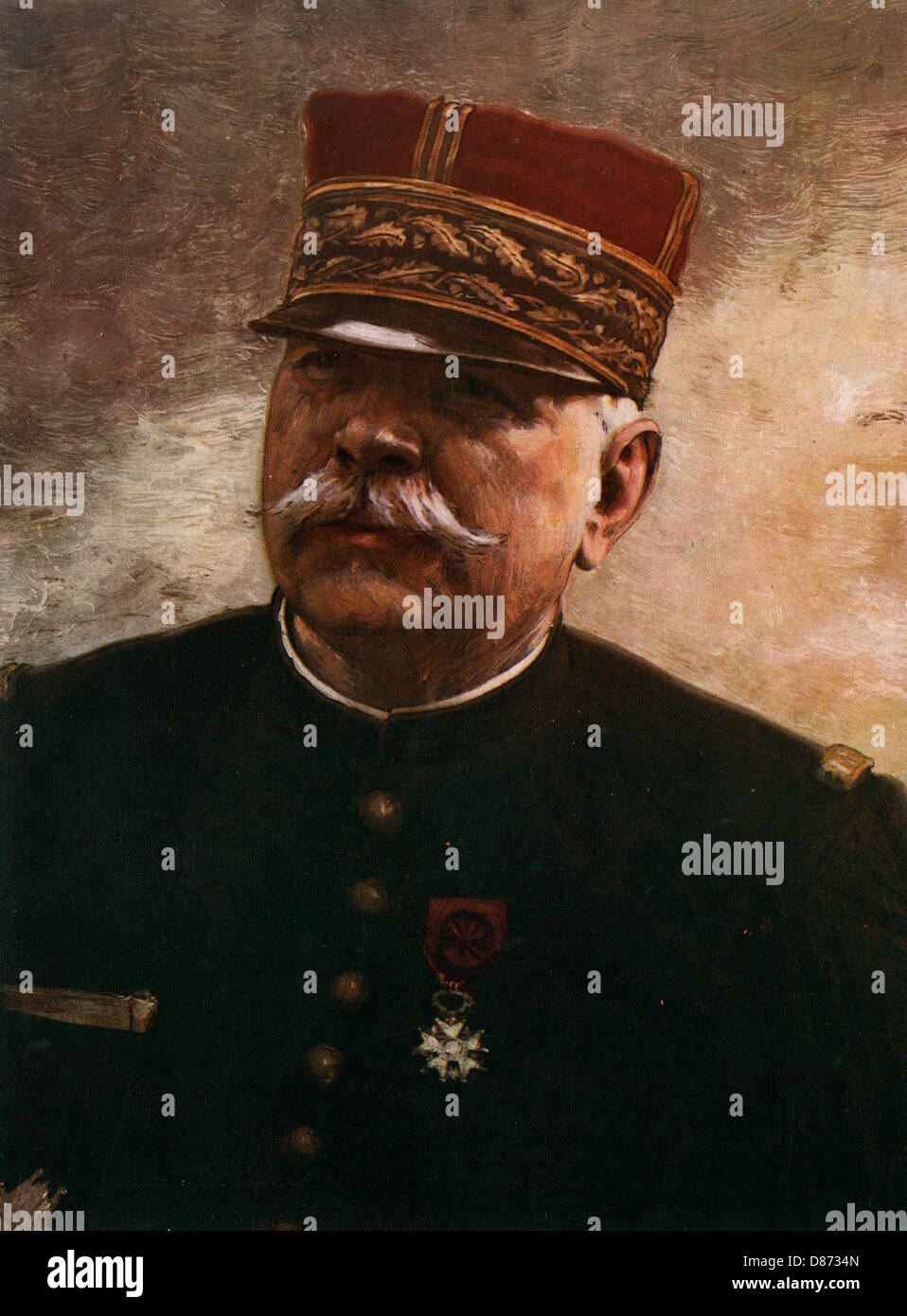 J.J. C. JOFFRE Stockfoto