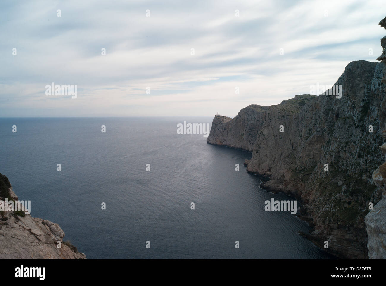 Cap Formentor Mallorca Balearen Spanien blaue Lagune Stockfoto