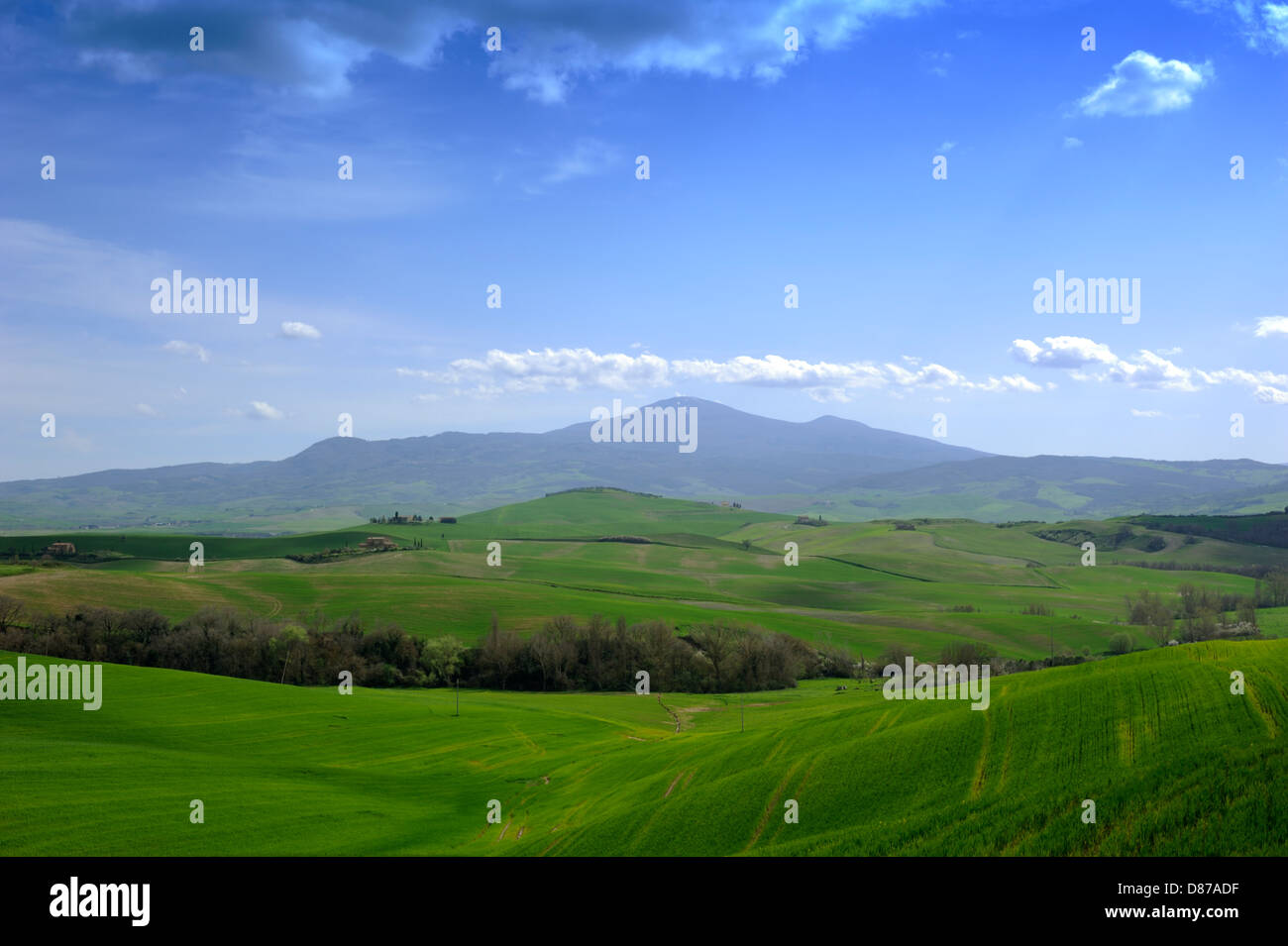 Italien, Toskana, Val d'Orcia und Monte Amiata Stockfoto