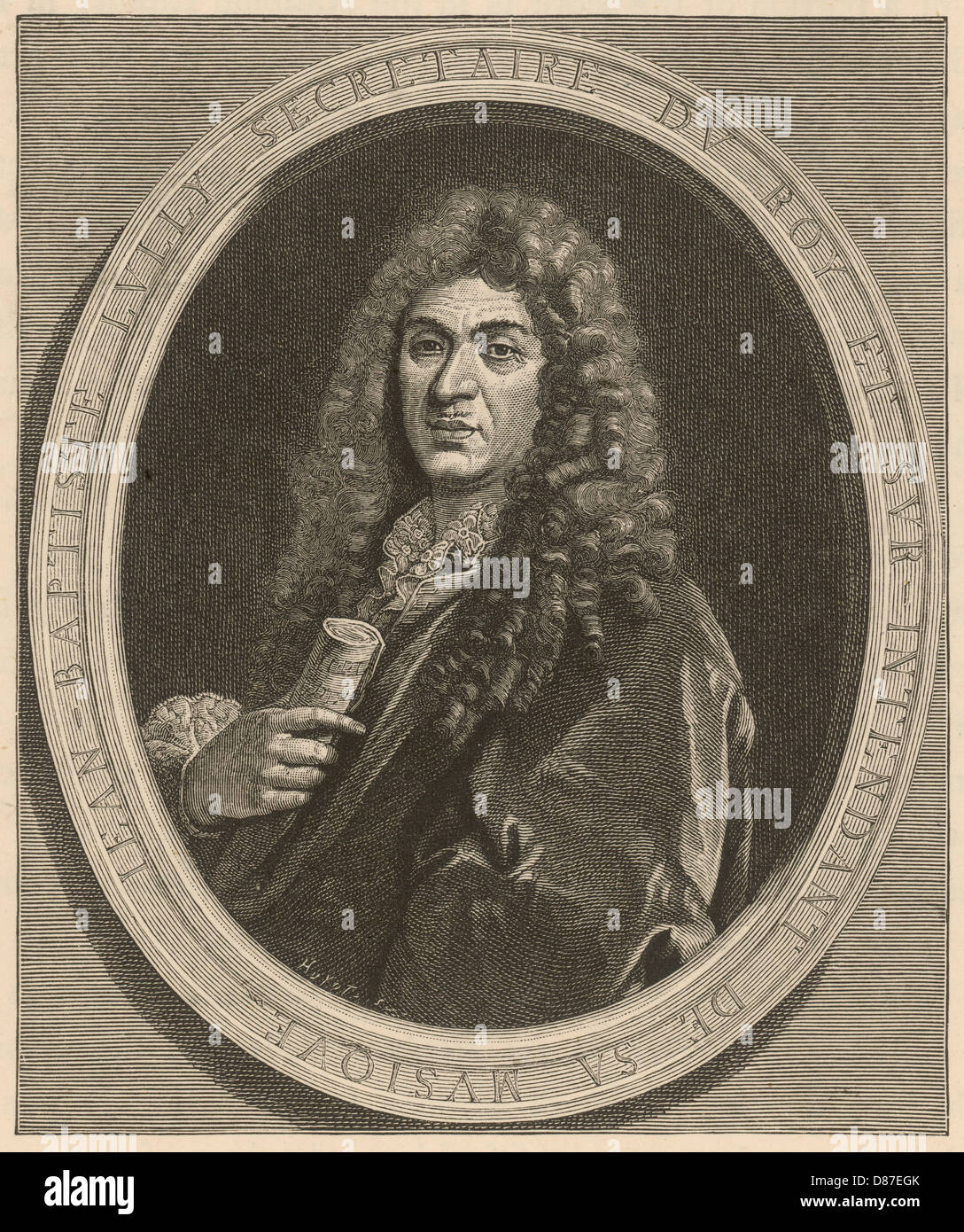 JEAN BAPTISTE LULLY Stockfoto