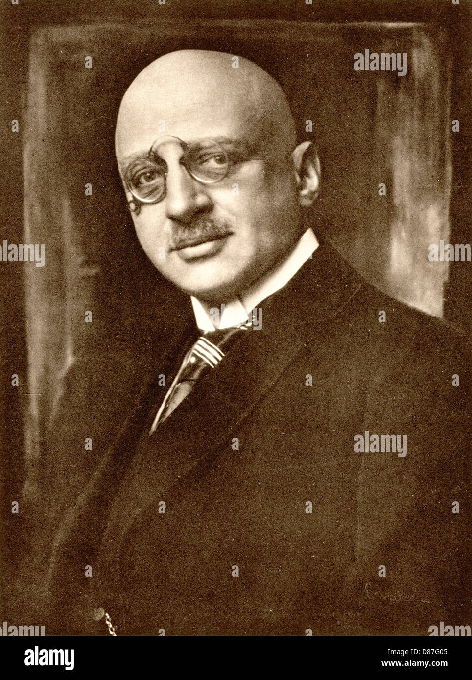 Fritz Haber 1918 Nobel Stockfoto