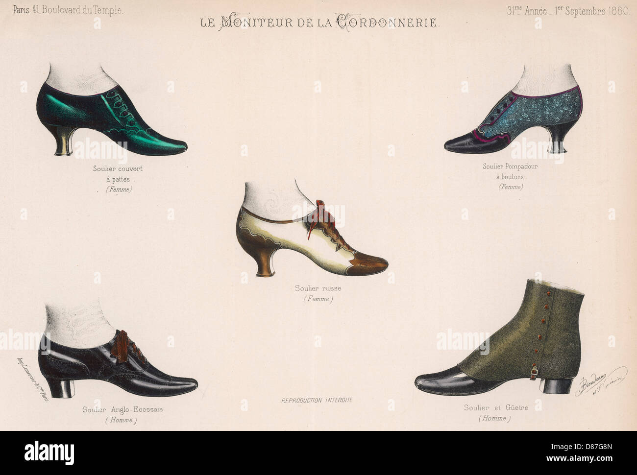 Viktorianische Schuhe – Stiefel Stockfotografie - Alamy