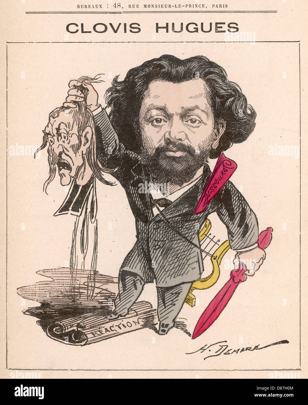 CLOVIS HUGUES Stockfoto