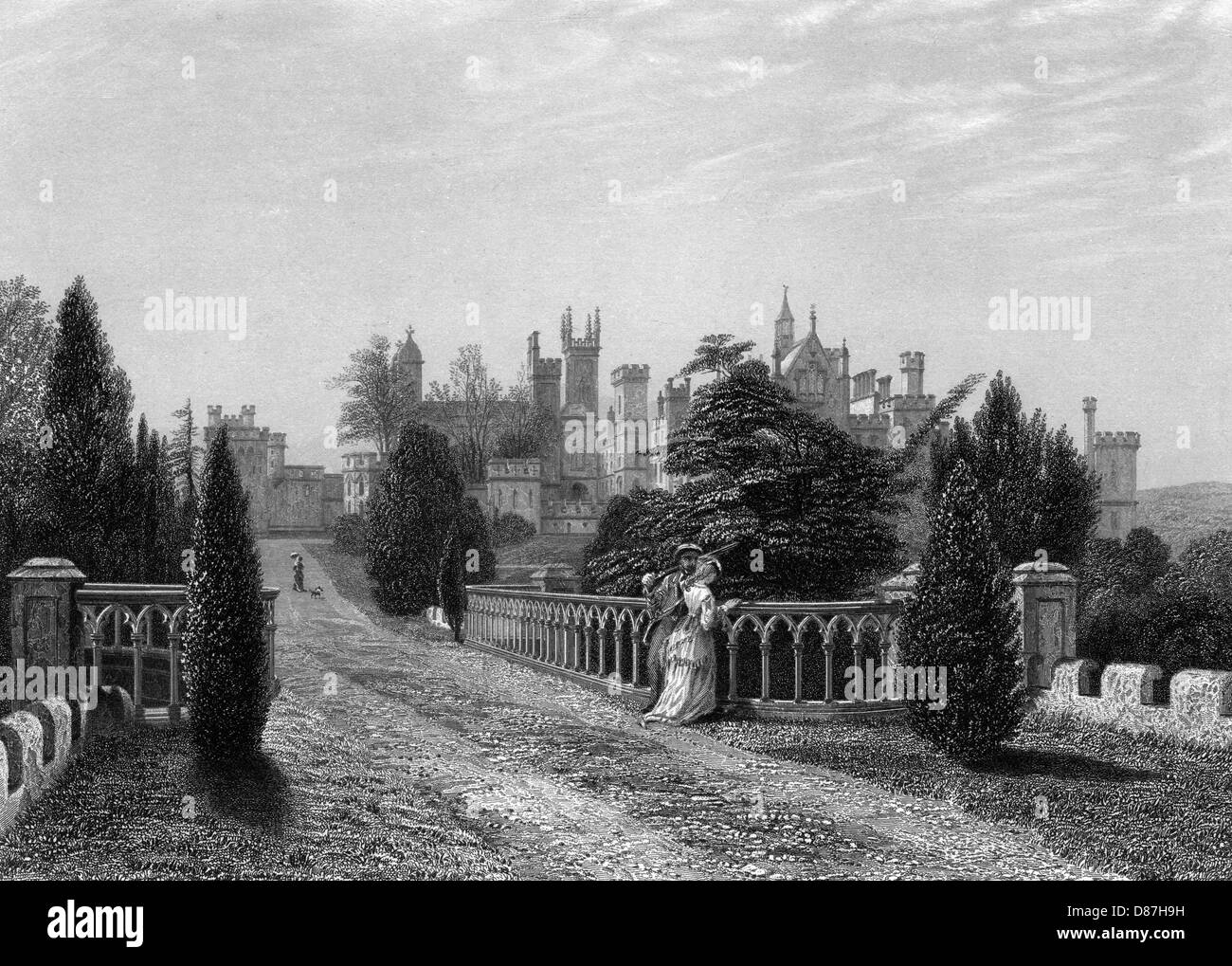 Alton Towers - Staffordshire Stockfoto