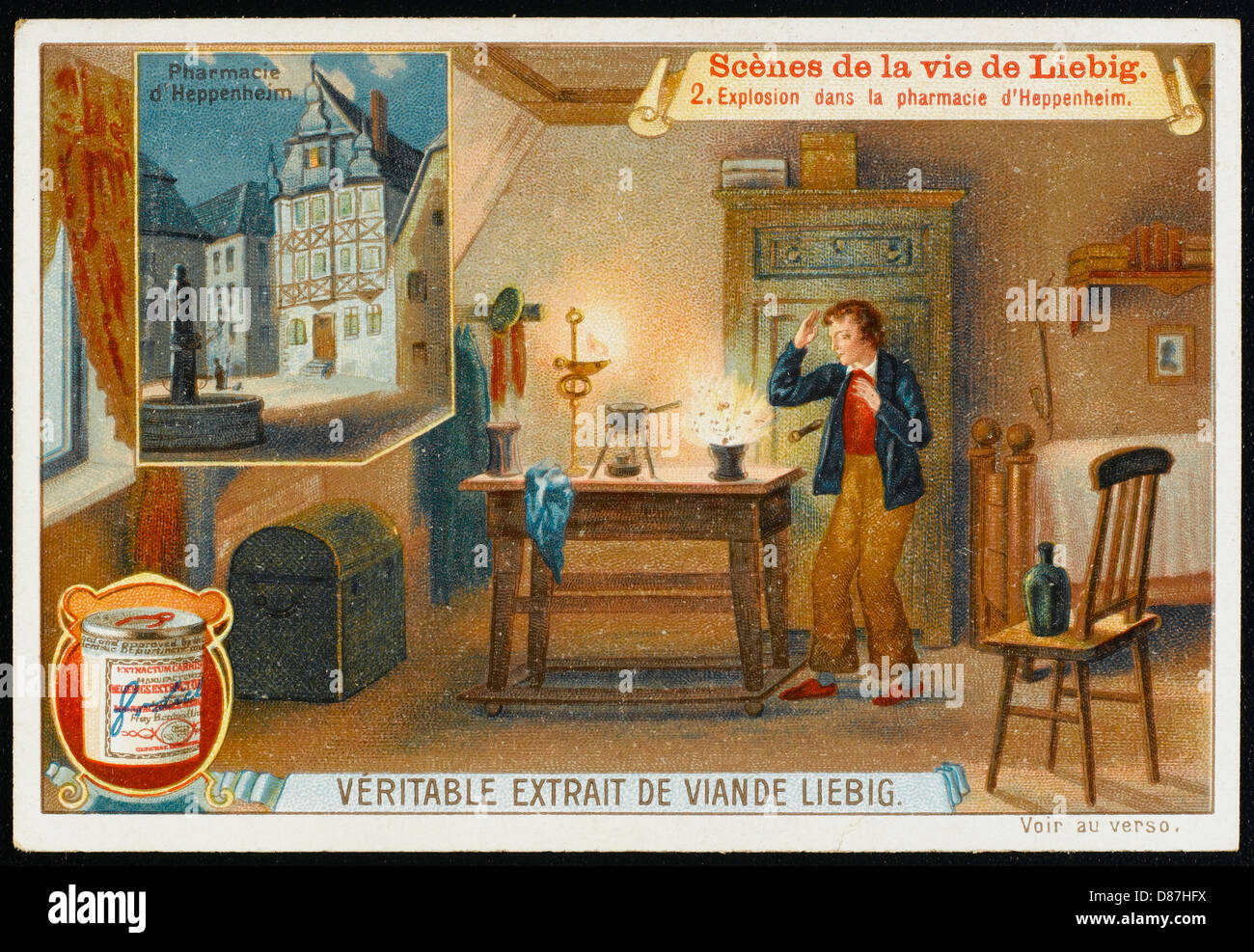 Dt Chemiker Justus Von 1873 www.alamy.de