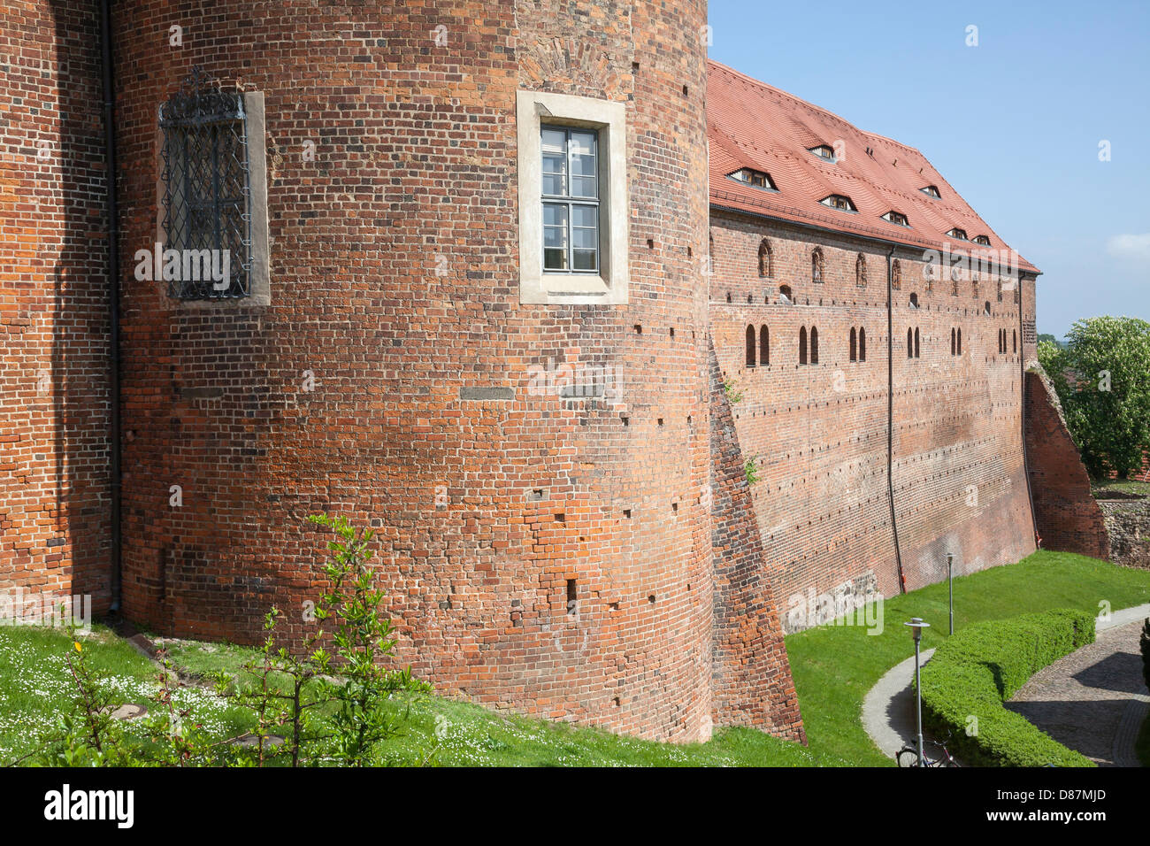 Burg Eisenhardt, Bad Belzig, Hoher Fläming, Brandenburg, Deutschland Stockfoto