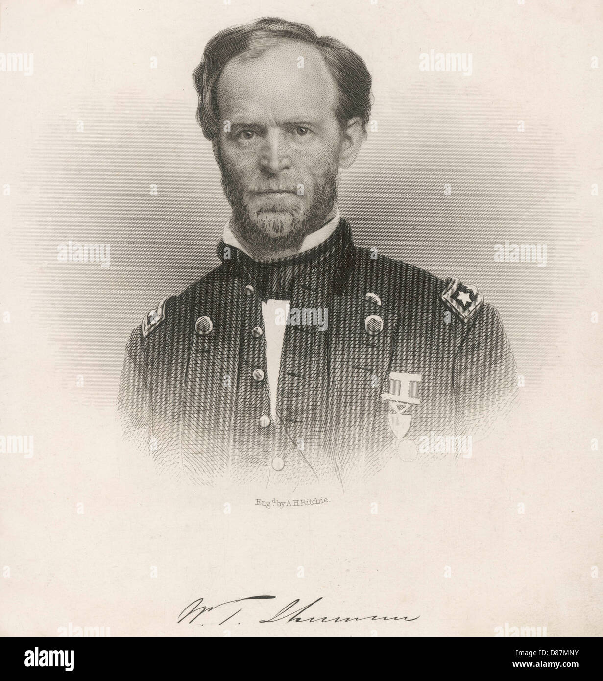 William Tecumseh Sherman Stockfoto