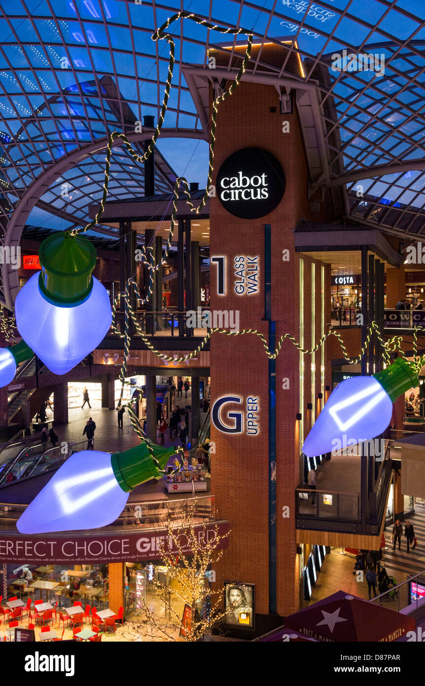 Cabot Circus Shopping-Mall, Bristol, UK Stockfoto