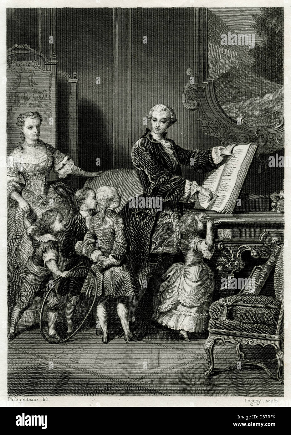 LUDWIG, DAUPHIN VON FRANKREICH Stockfoto