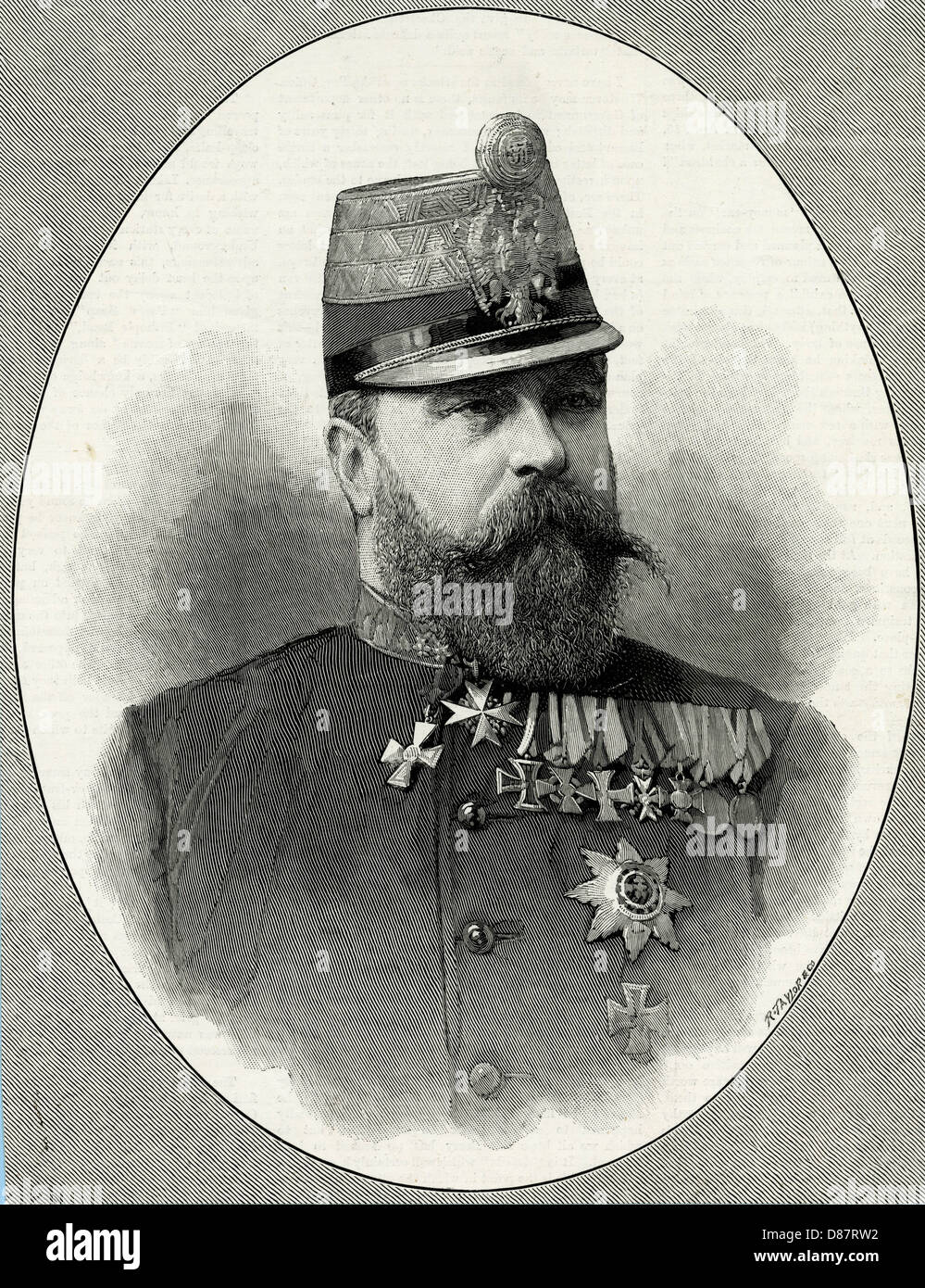 LUDWIG IV. HESSE-DARMSTAD Stockfoto