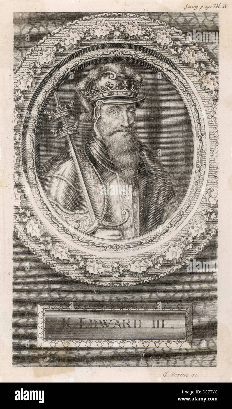 EDWARD III/VERTU Stockfoto