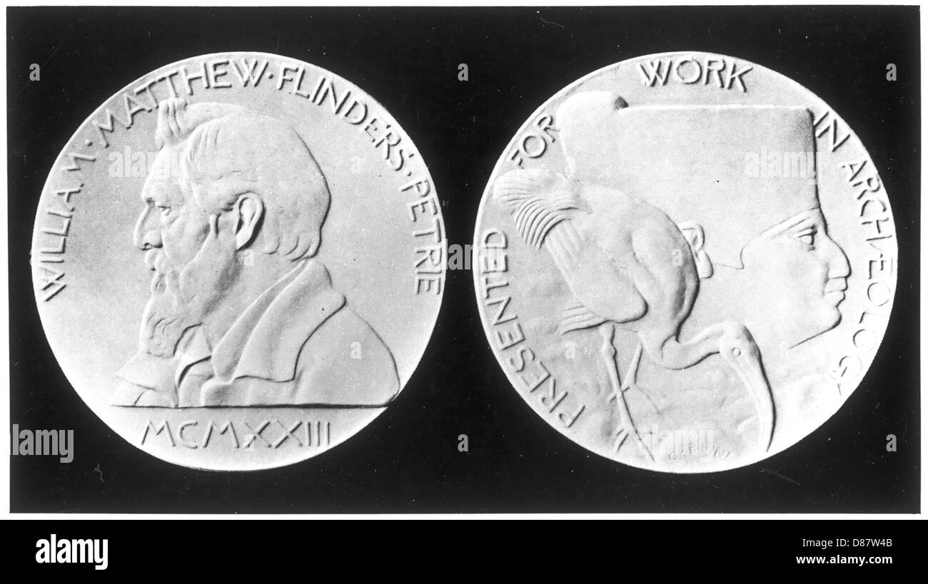 WILLIAM FLINDERS PETRIE Stockfoto