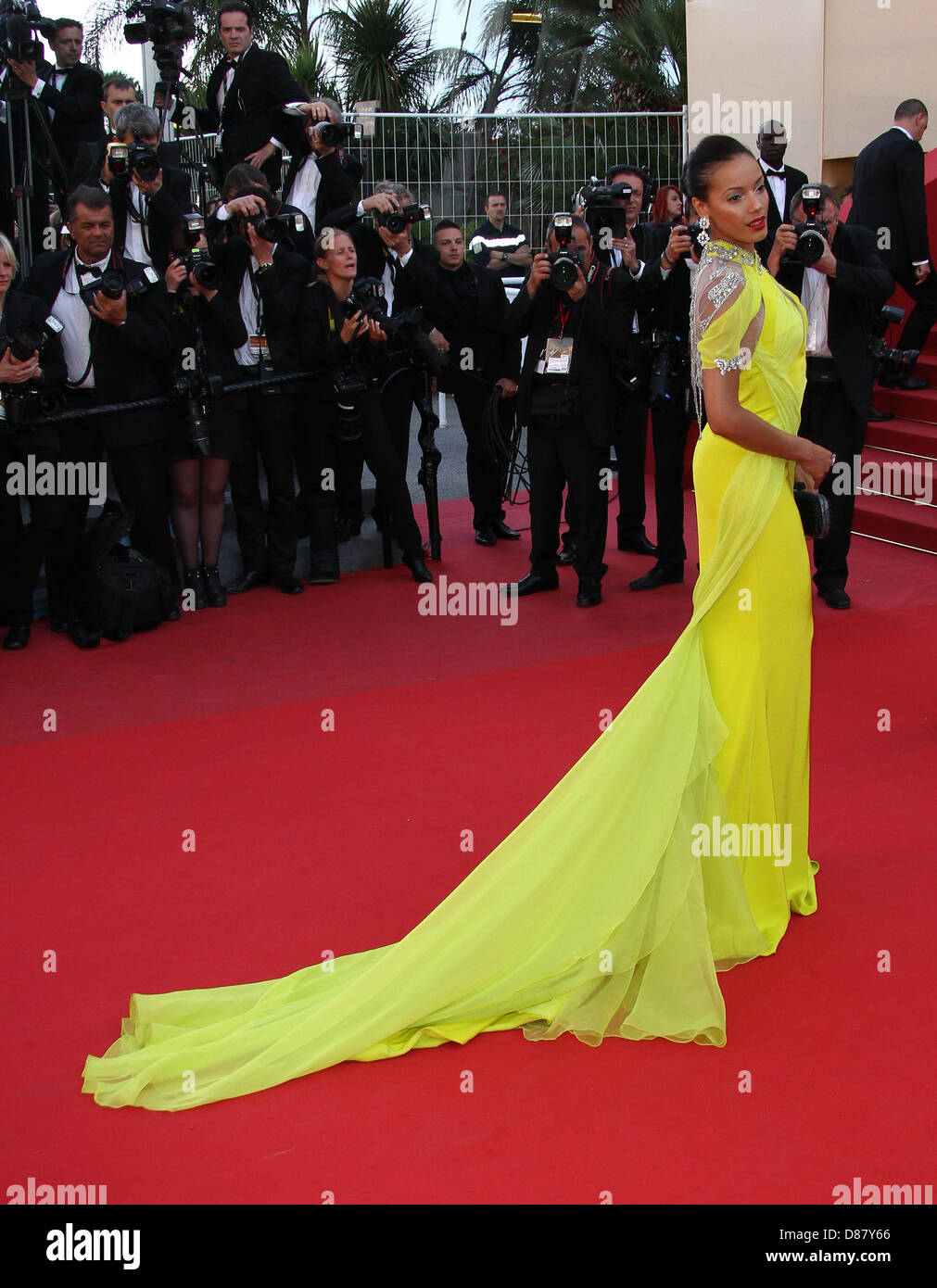 Cannes, Frankreich, 20. Mai 2013: Selita Ebanks besucht die Blood Ties Premiere während der 66. jährlichen Cannes Film Festival im Palais des Festivals in Cannes, Frankreich. Bildnachweis: WFPA/Alamy Live-Nachrichten Stockfoto