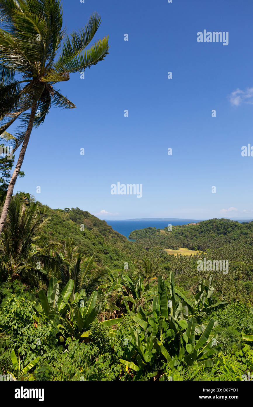 Küstenlandschaft in Oriental Mindoro, Philippinen Stockfoto