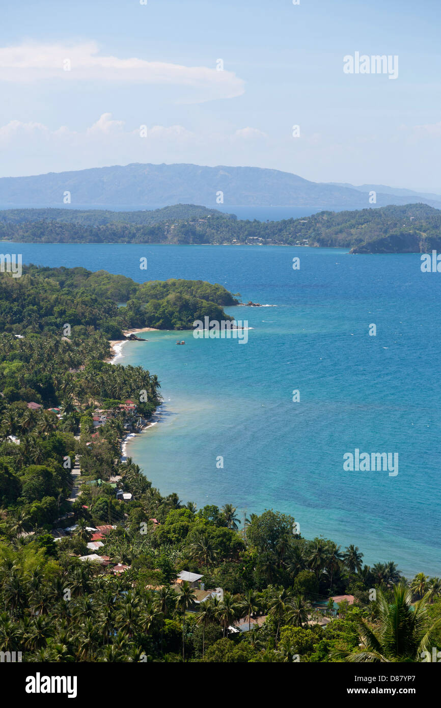 Küstenlandschaft in Oriental Mindoro, Philippinen Stockfoto