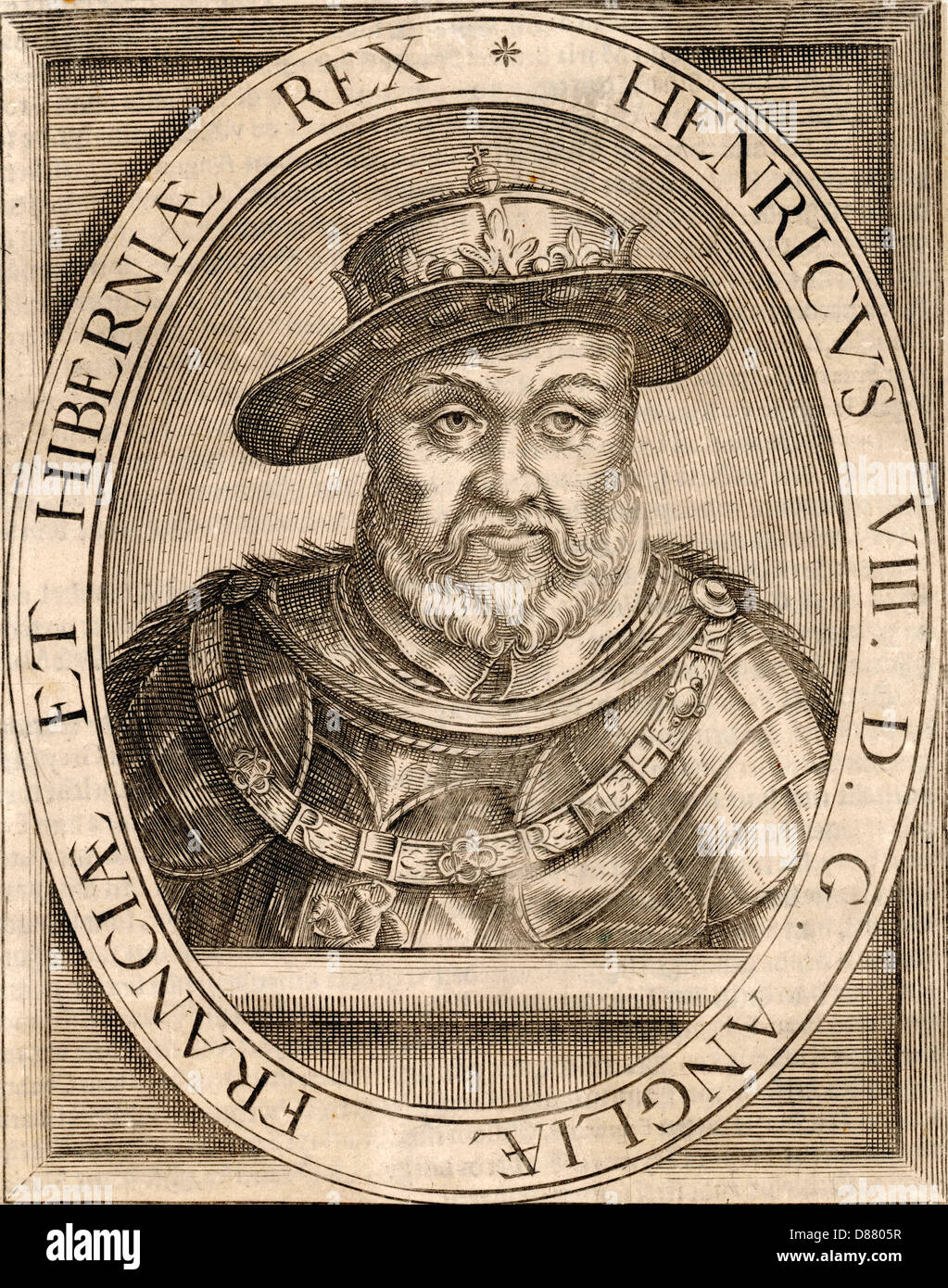 König Henry VIII Stockfoto