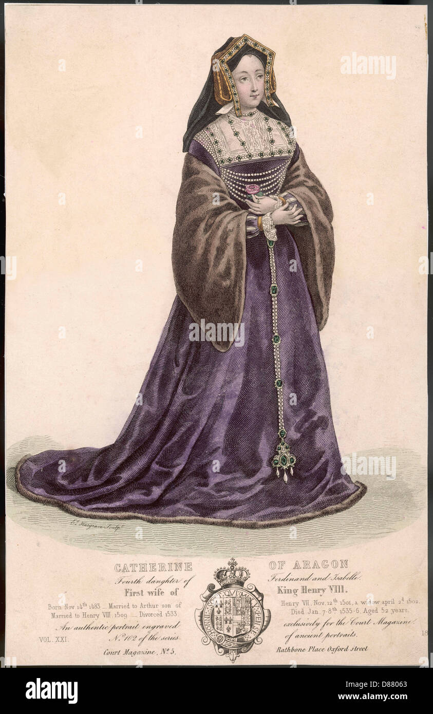 Catherine Of Aragon Henry Viii Stockfotos und bilder Kaufen Alamy
