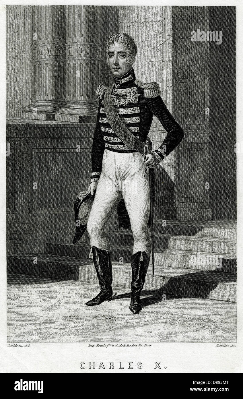 CHARLES X Stockfoto