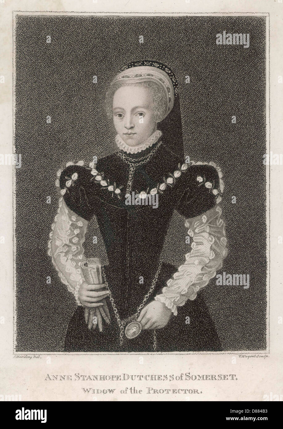 Anne, Herzogin Somerset Stockfoto