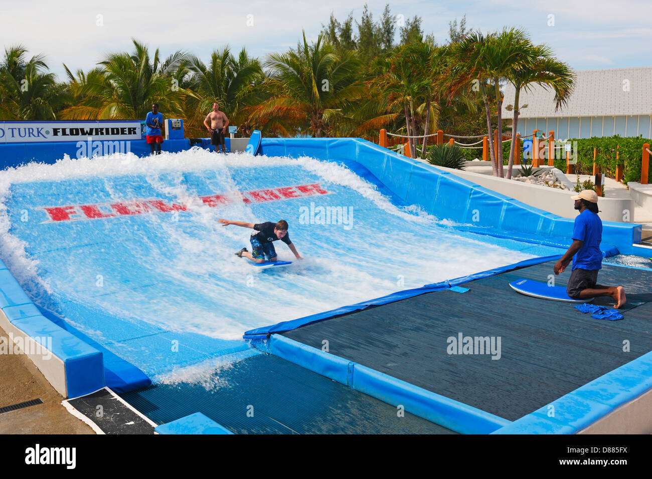 Grand Turk. Turks And Caicos Islands. Stockfoto