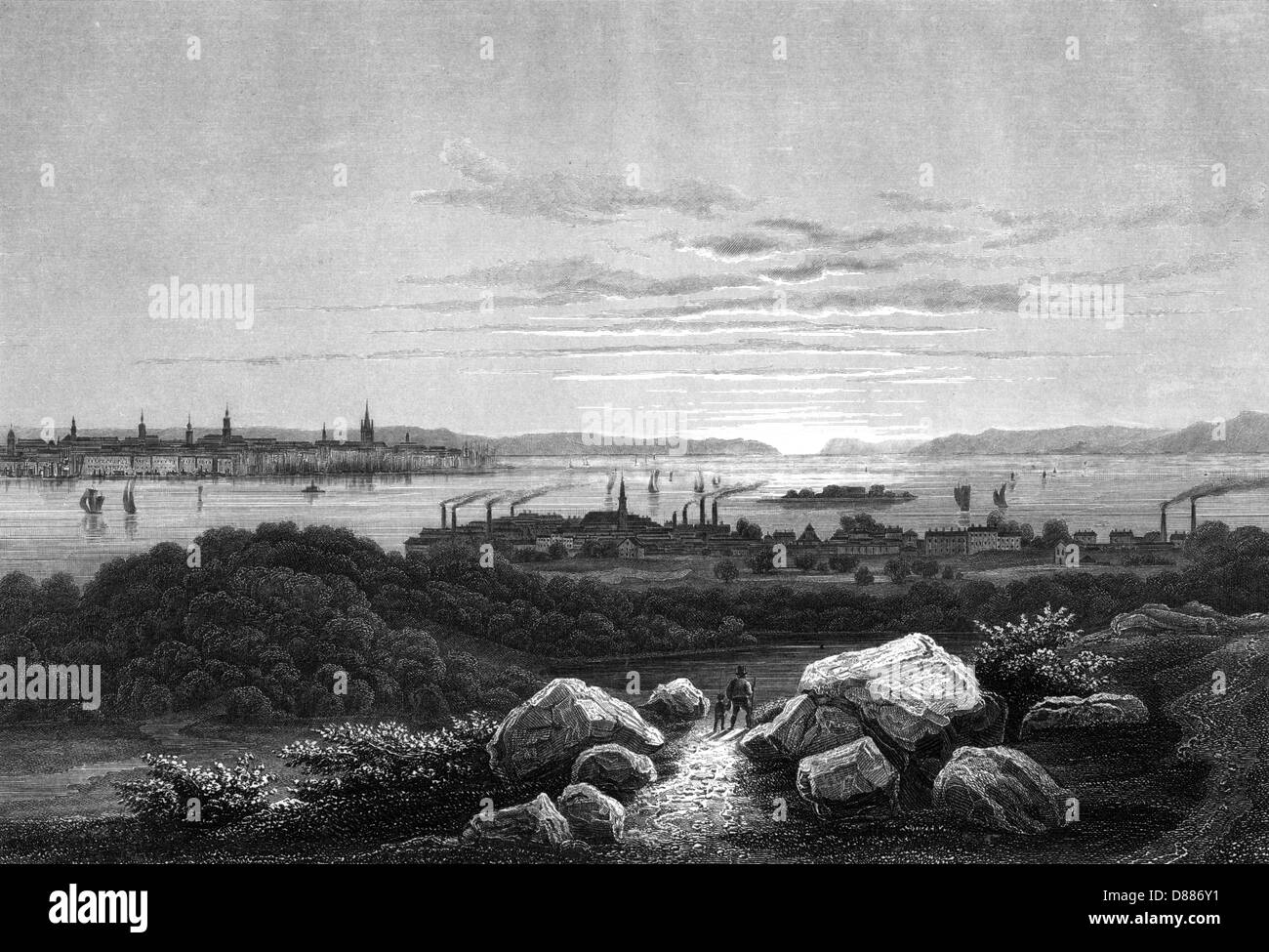 USA/NEW YORK/BAY Stockfoto