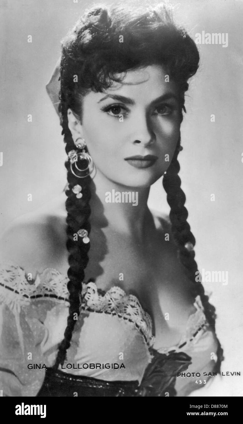 Gina Lollobrigida Stockfoto