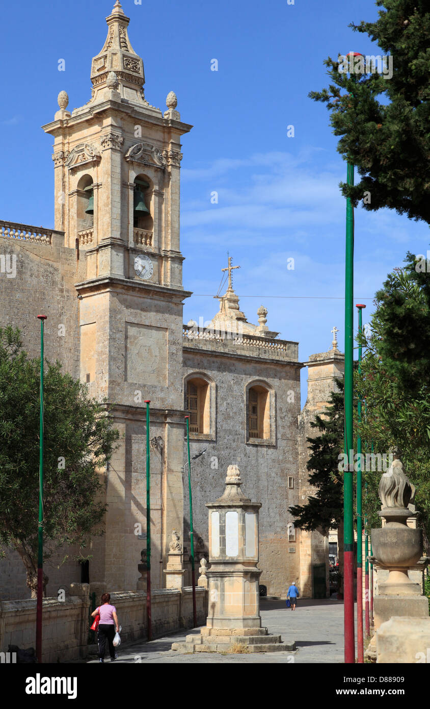 Malta, Rabat, Str. Pauls Kirche, Stockfoto