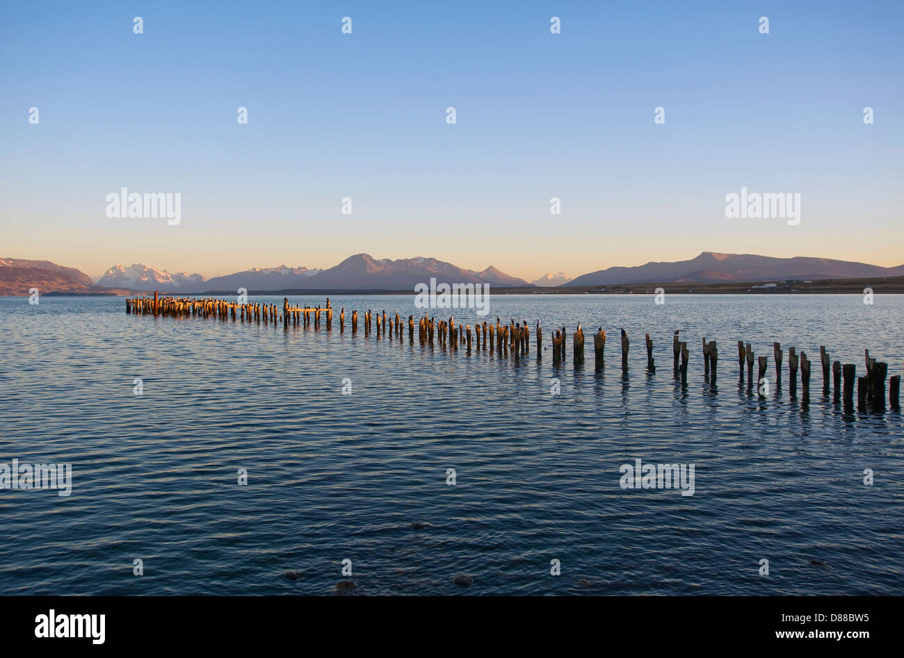 Puerto Natales, Chile Stockfoto