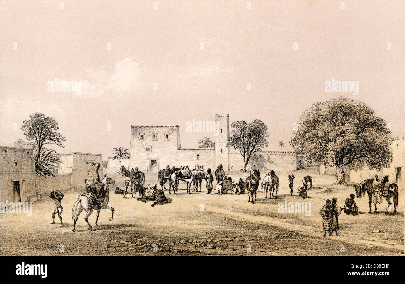 NIGERIA/KUKAWA 1851 Stockfoto