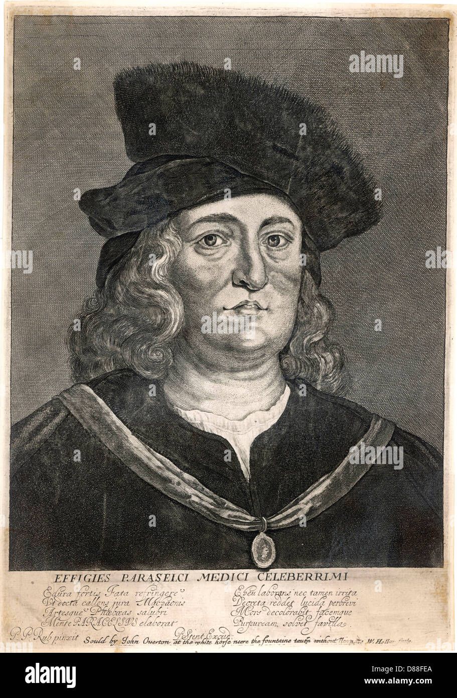 Paracelsus, Schweizer Wissenschaftler und Alchemist Stockfoto