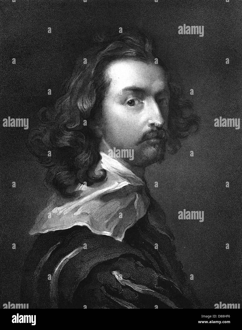 Antony van Dyck, flämischer Künstler Stockfoto