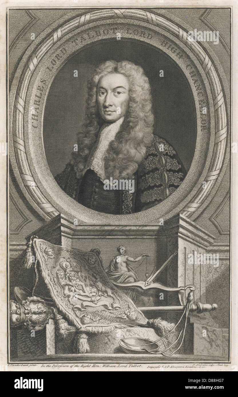 CHARLES, BARON TALBOT Stockfoto