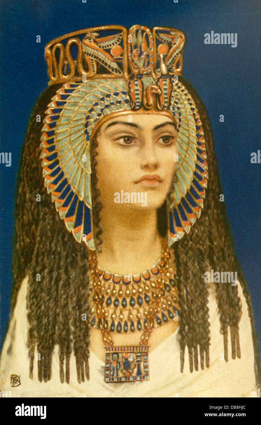 TIY, ÄGYPTISCHE KÖNIGIN Stockfoto