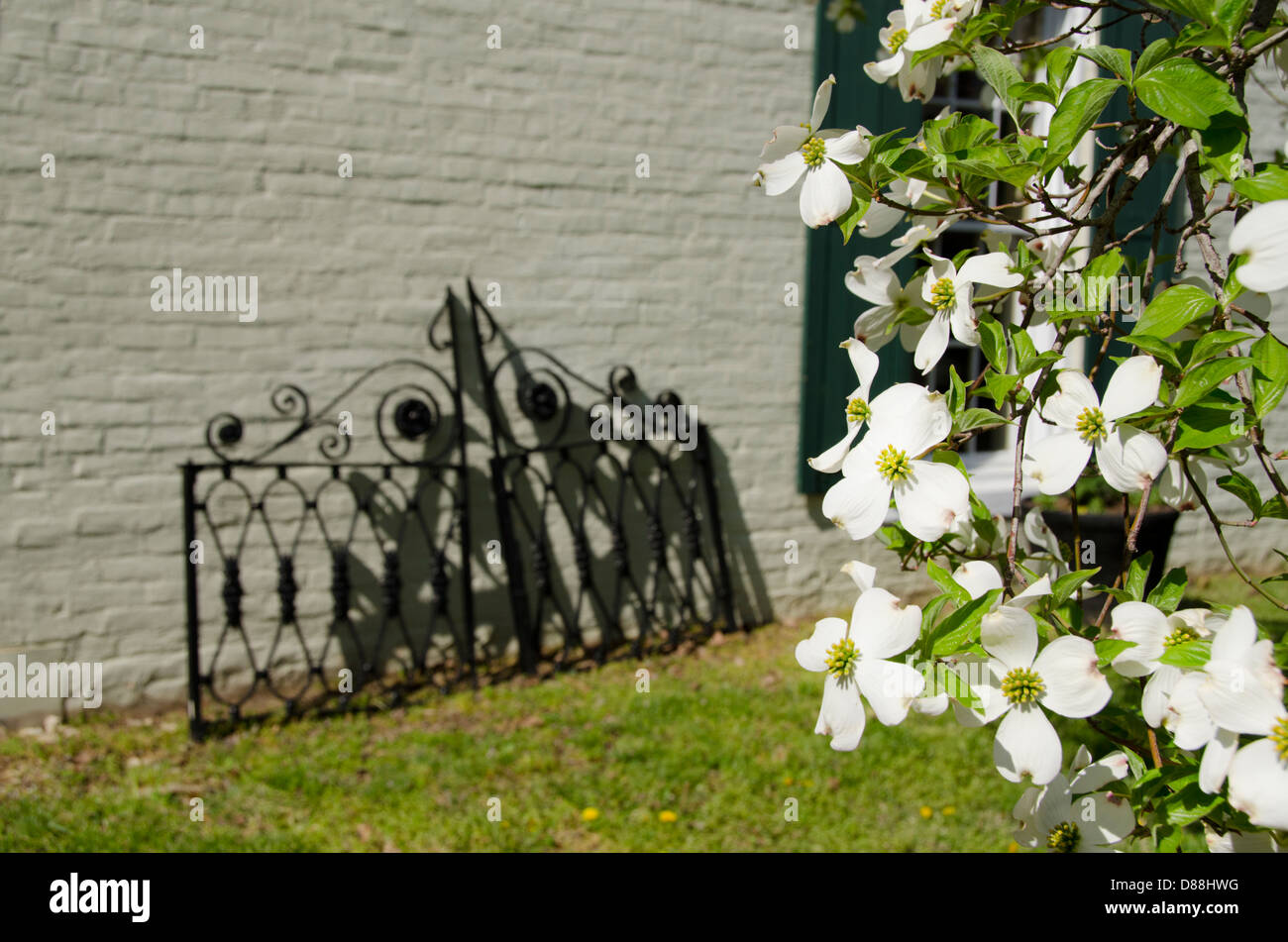 Kentucky, alte Leverkusen. Rose Hill Museum (aka Lyon County Museum) Cobb Haus Villa, ca. 1834. Stockfoto
