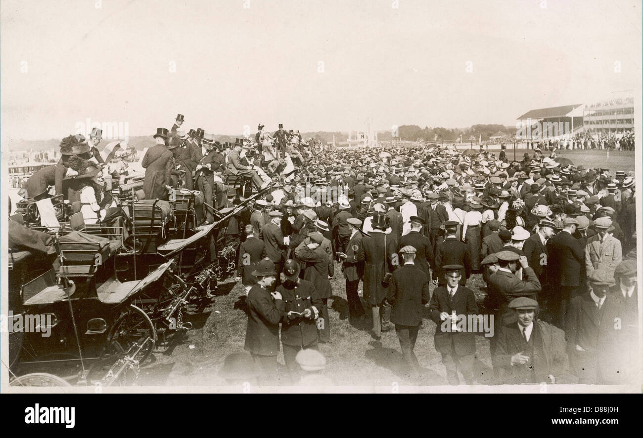 ASCOT FÄHRT 1912 Stockfoto