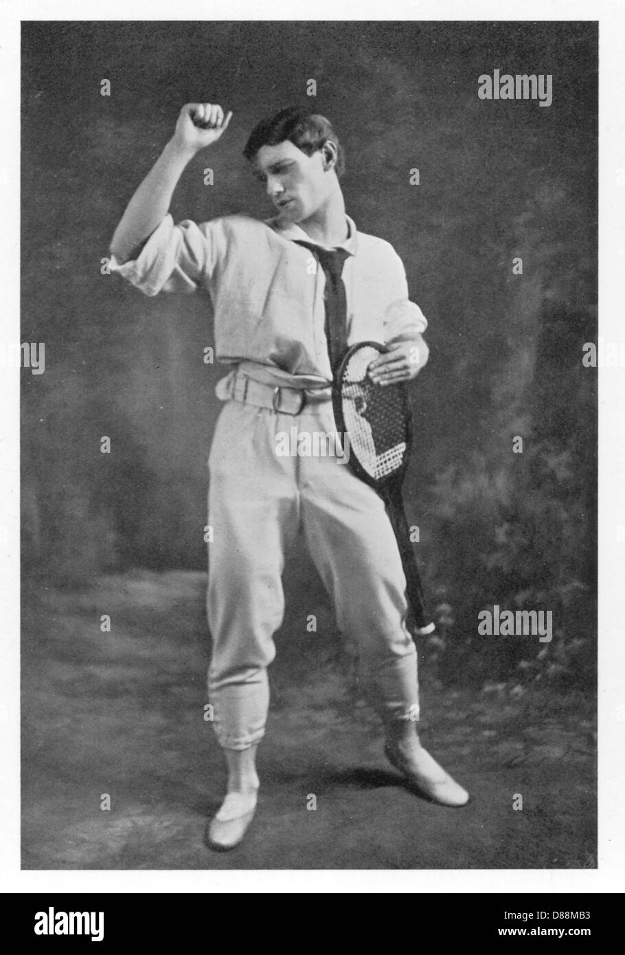 Vaslav Nijinsky - Tennis Stockfoto