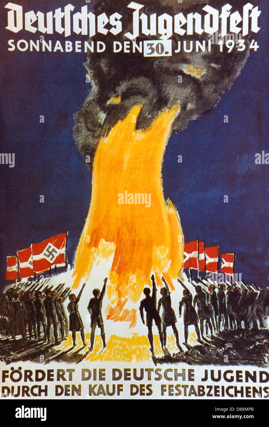 NAZI-JUGENDFESTIVAL Stockfoto