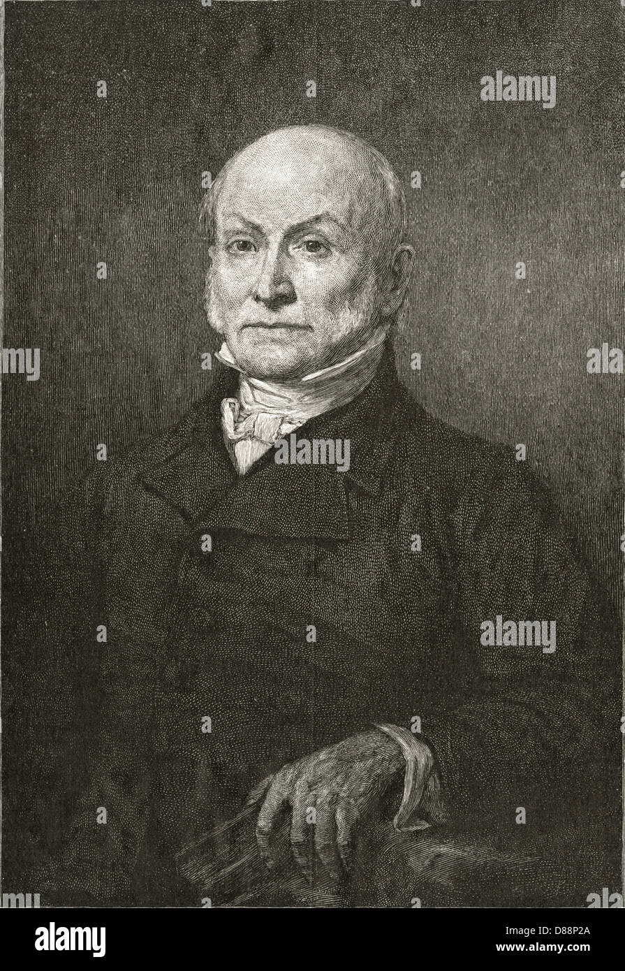 JOHN QUINCY ADAMS Stockfoto