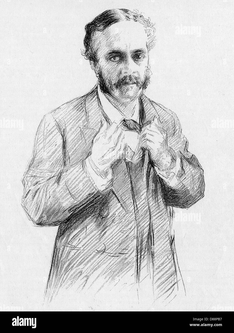 ARTHUR JAMES BALFOUR Stockfoto