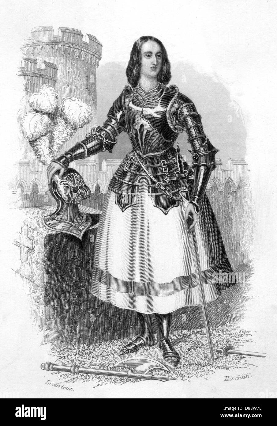 JOAN VON ARC/HINCHLIFF Stockfoto