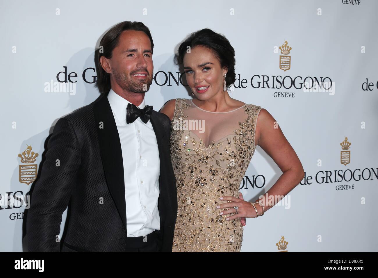 Cannes, Frankreich. 21. Mai 2013. Britische Socialite Tamara Ecclestone und Verlobten Jay Rutland besuchen de Grisogono Party während der 66. Internationalen Filmfestspiele von Cannes im Hotel du Cap in Cap d ' Antibes, Frankreich, am 21. Mai 2013. Foto: Hubert Boesl/Dpa/Alamy Live News Stockfoto