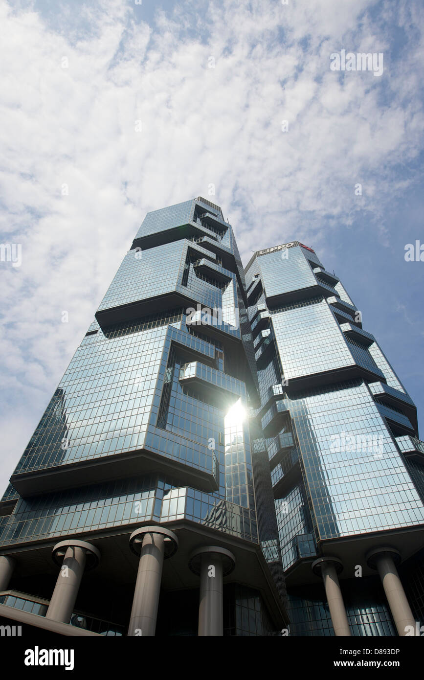 Lippo Gebäude in Admiralty, Hong Kong Stockfoto