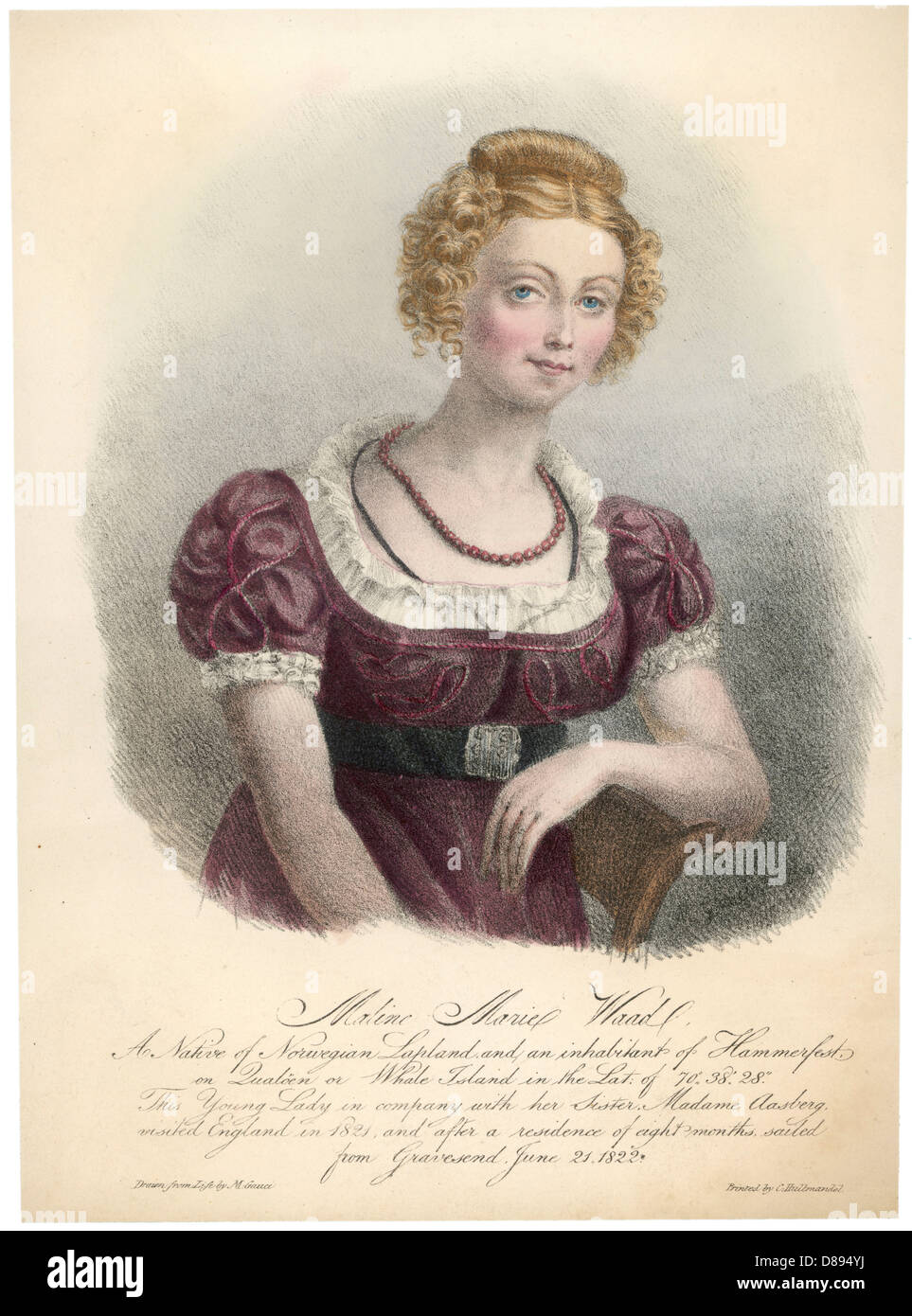 RASSE/NORWEGEN/LADY 1821 Stockfoto